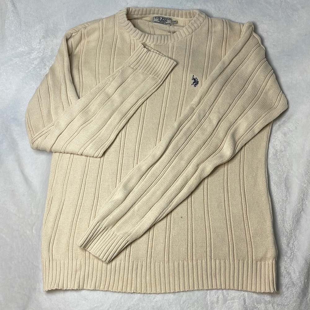 XXL U.S. POLO ASSN. sweater, grandpa sweater, vintage, retro